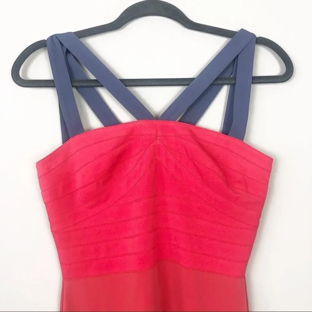 BCBGENERATION | Red Bustier Dress Strappy Small